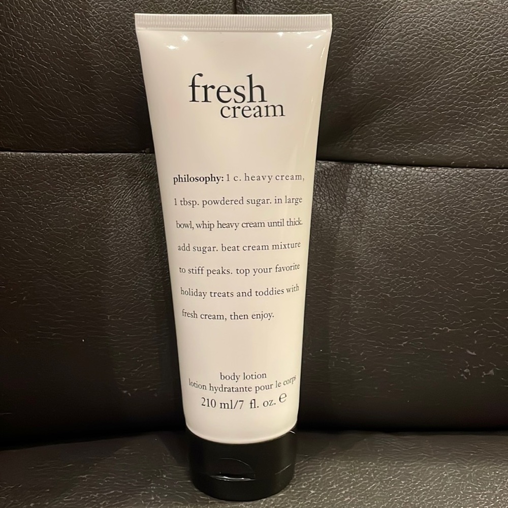 NEW Philosophy 7 oz Fresh Cream body lotion NICE!